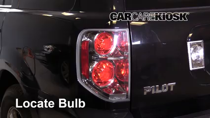 2008 Honda Pilot EX-L 3.5L V6 Lights Brake Light (replace bulb)